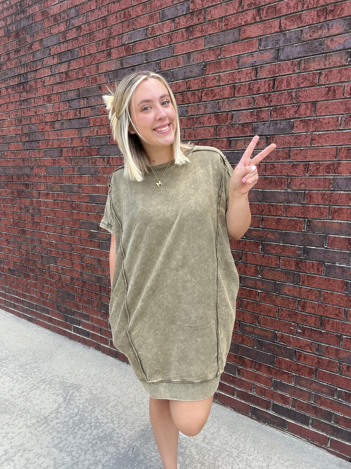 Acid Wash Dress