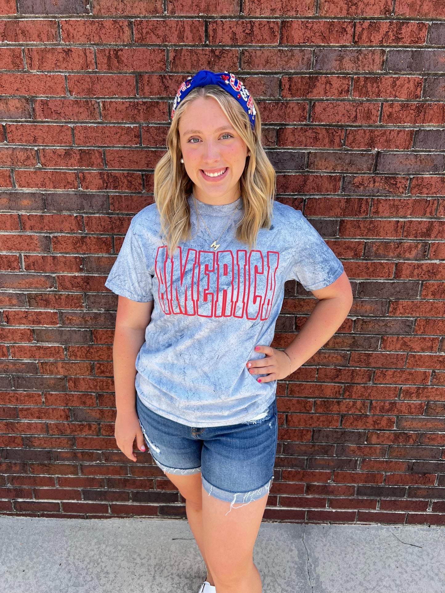 AMERICA Washed Tee