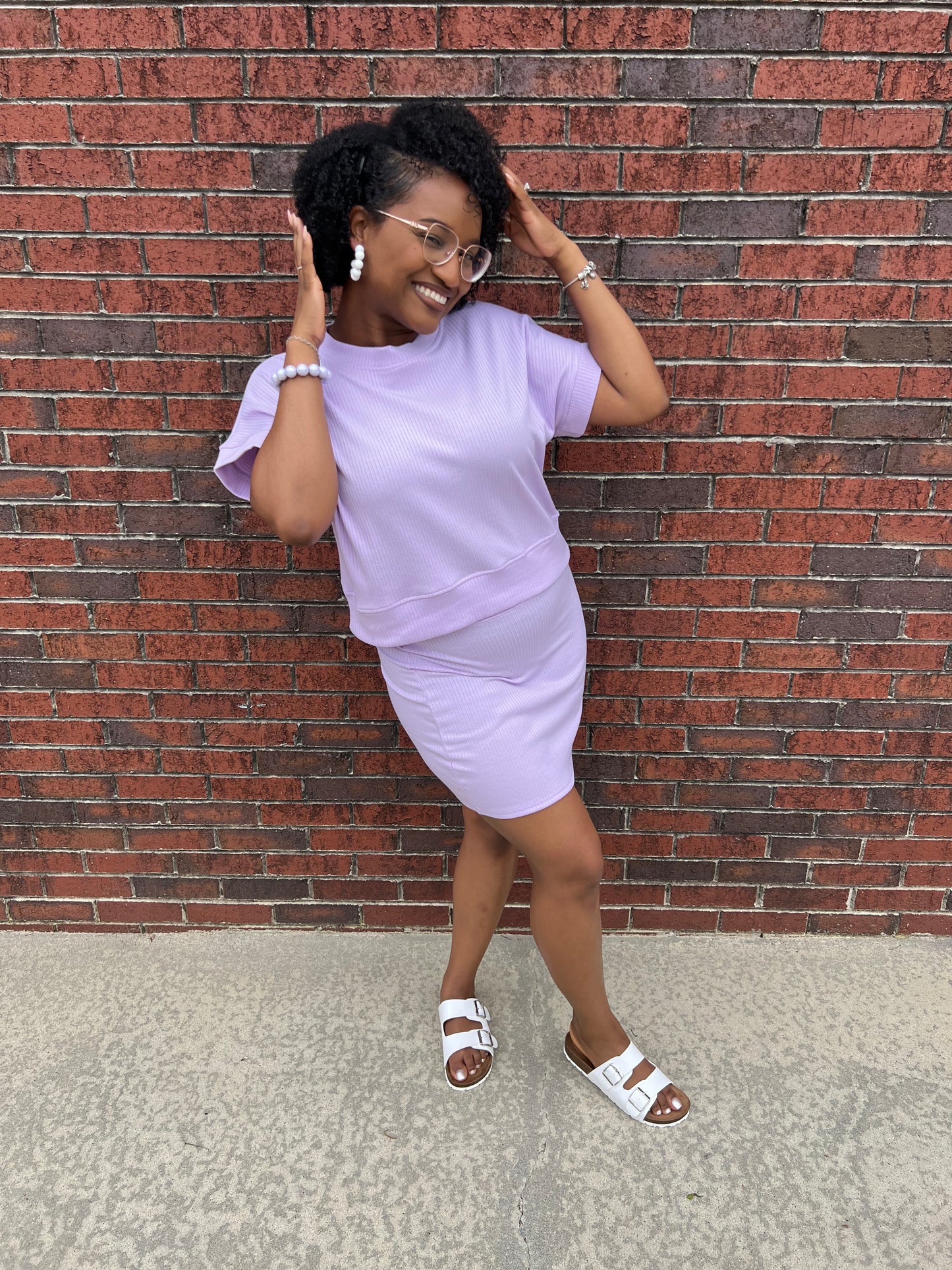 Ribbed Soft Knit Set