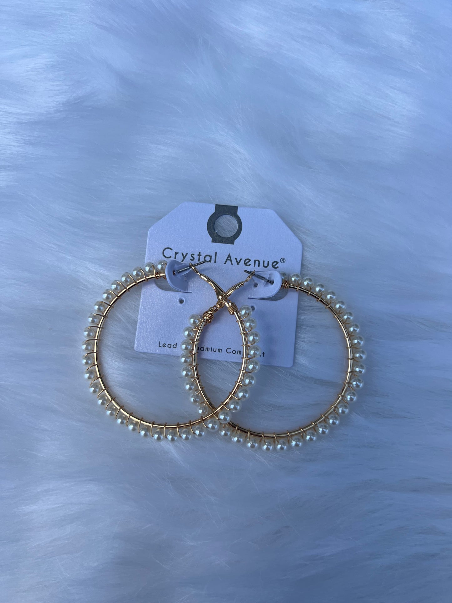 Pearl Hoops