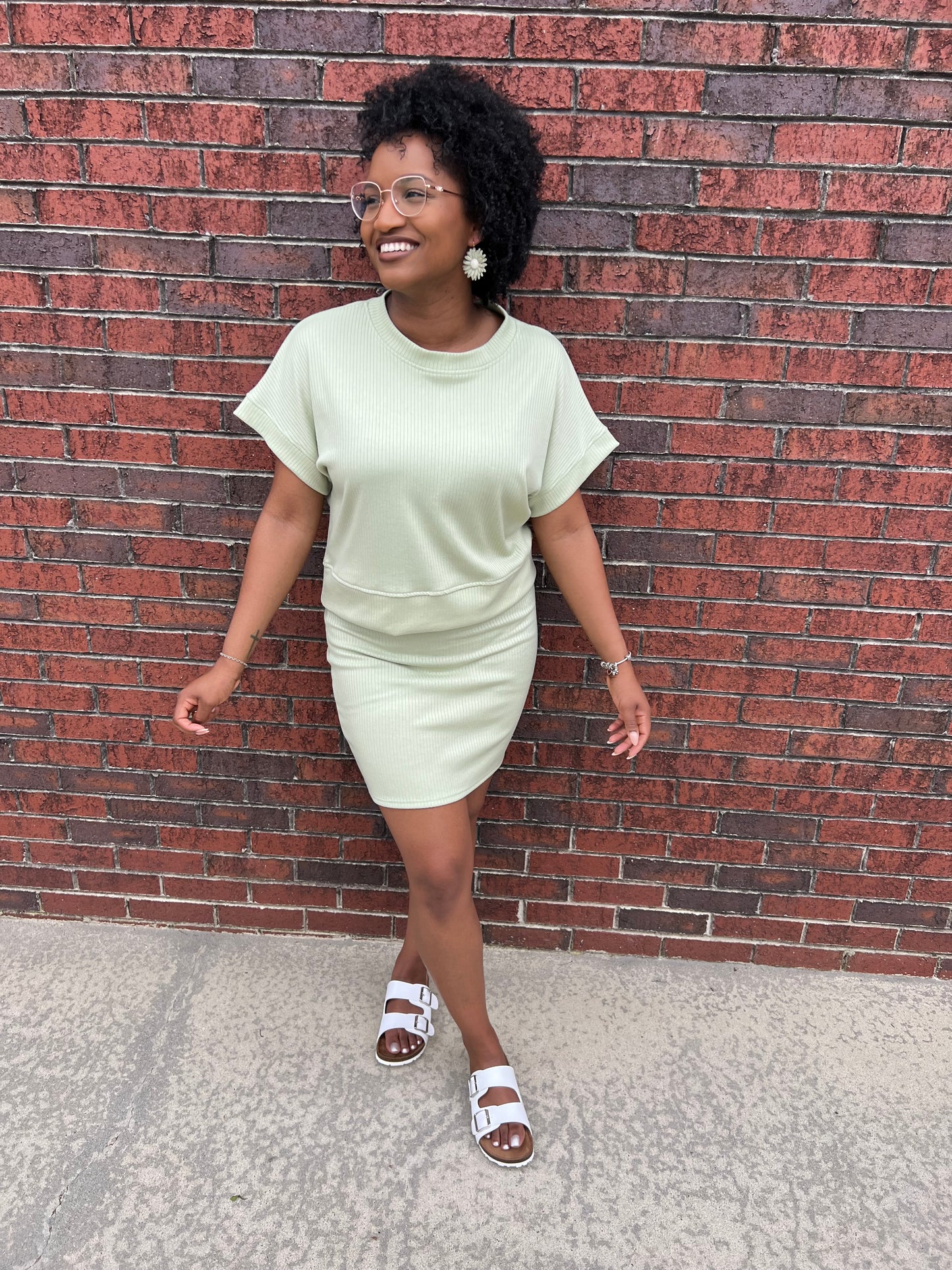 Ribbed Soft Knit Set