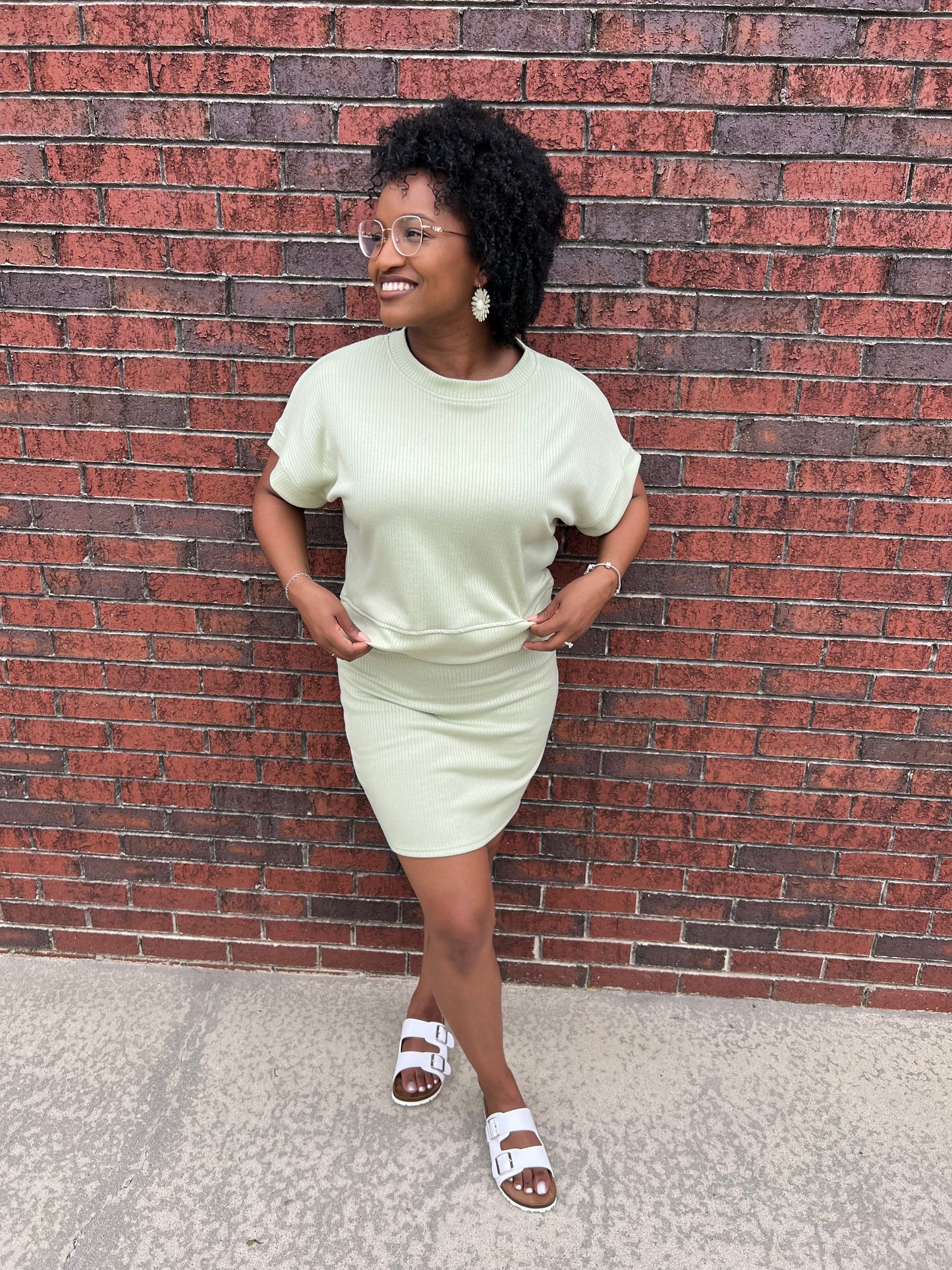 Ribbed Soft Knit Set