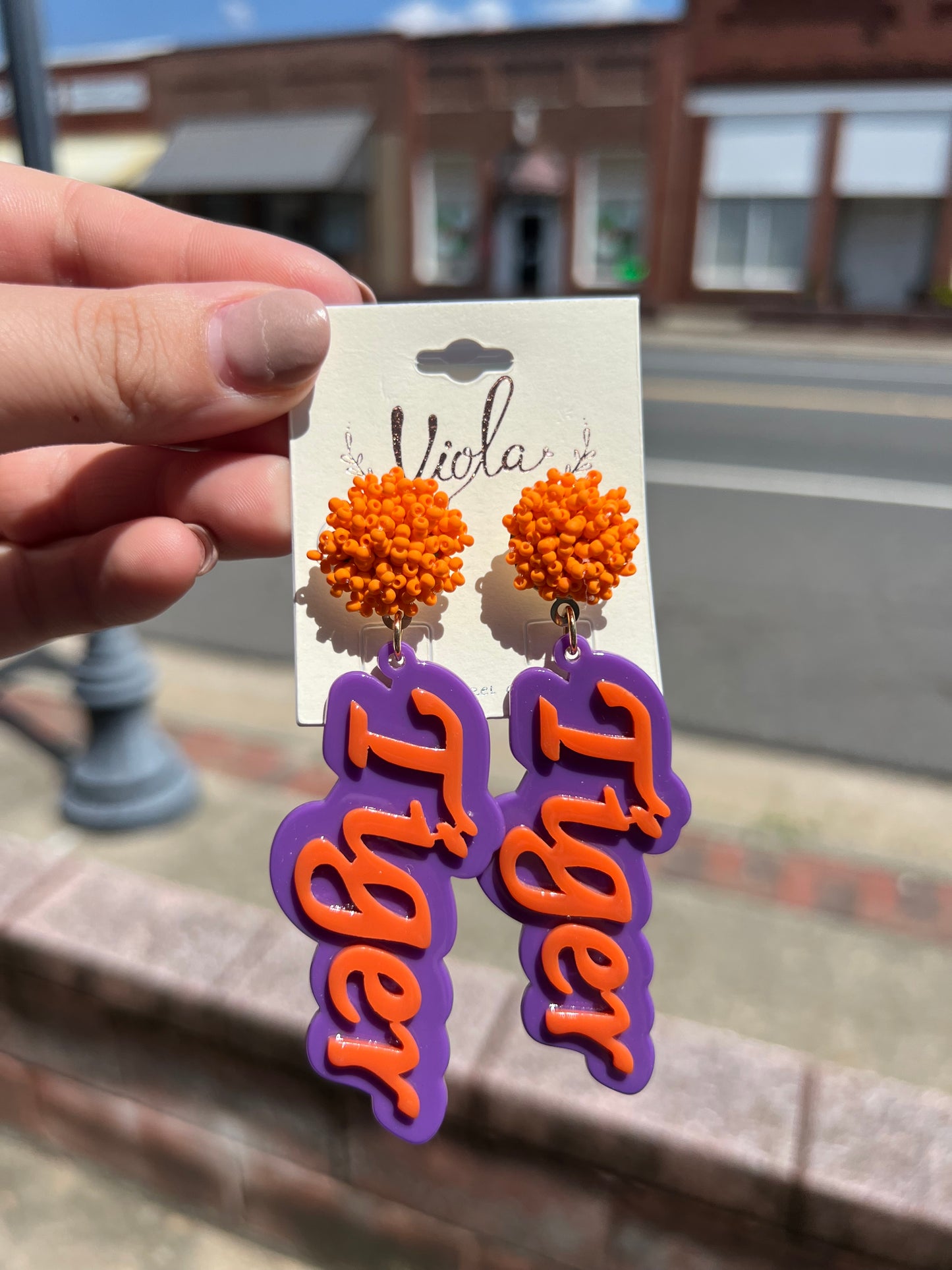 Tiger Earrings