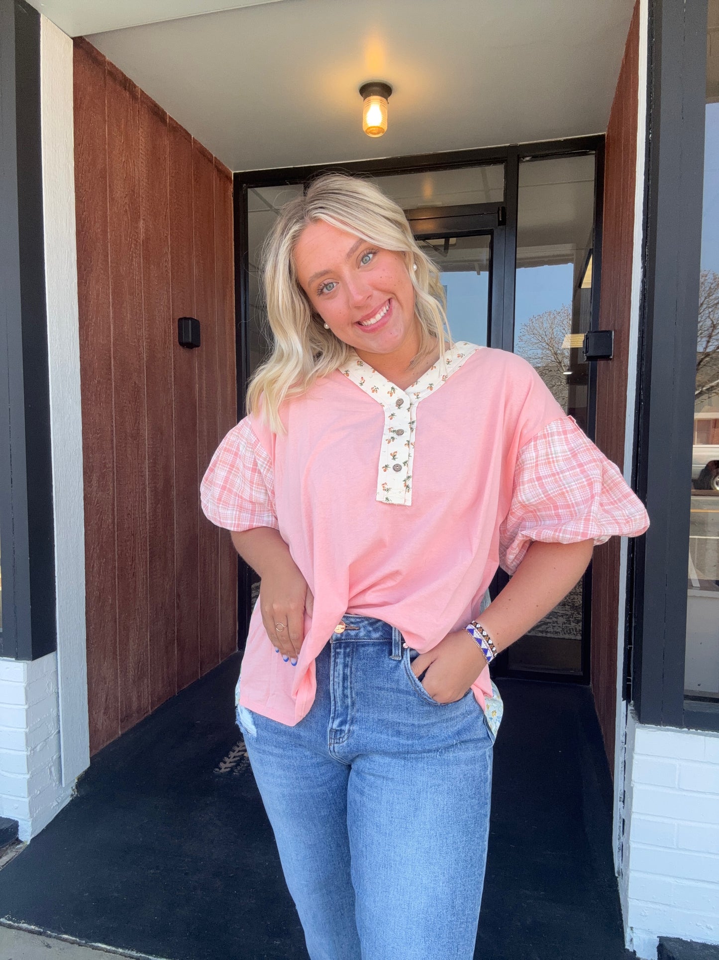 Summer Floral Top