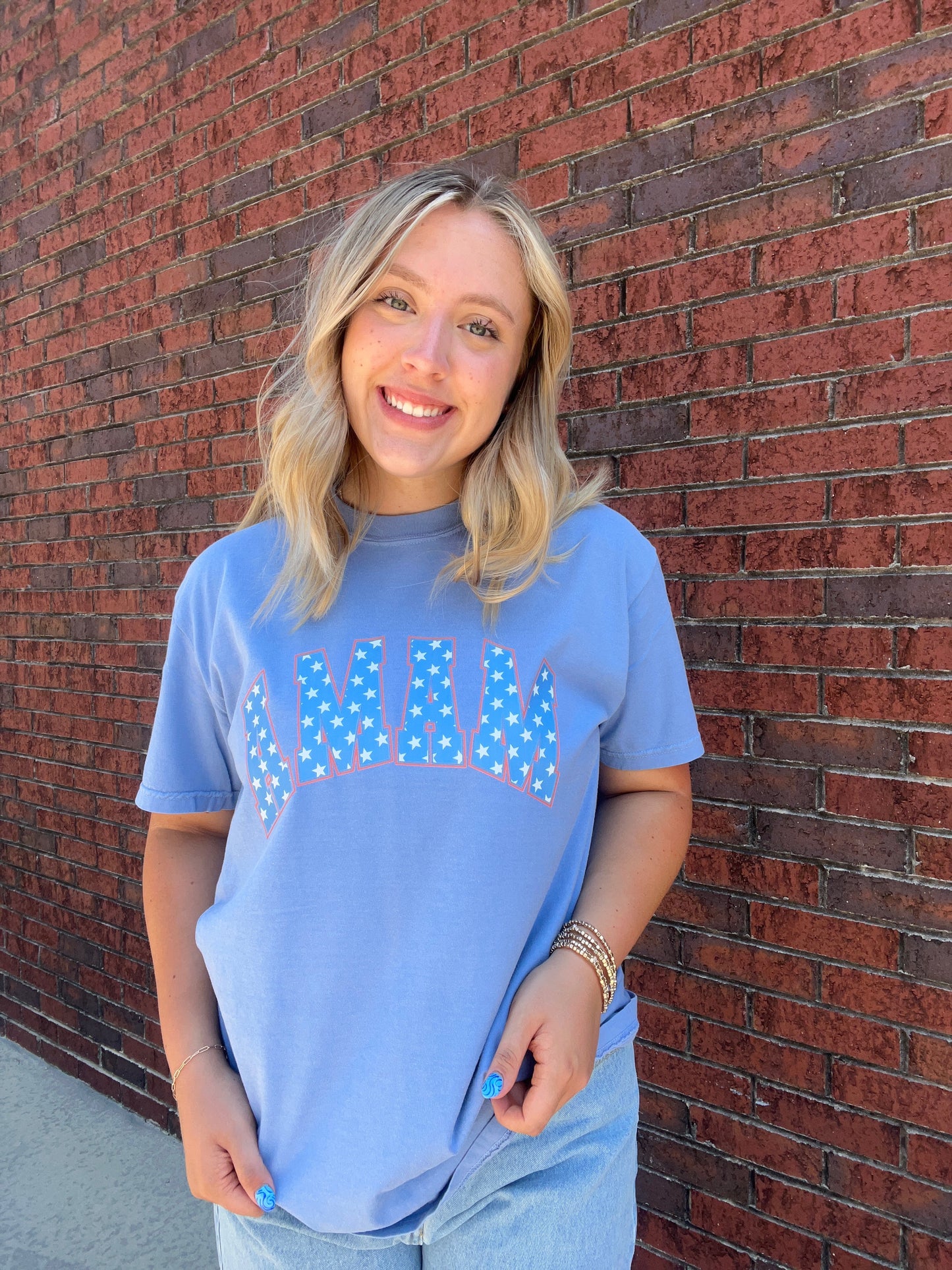 MAMA Star Print Tee