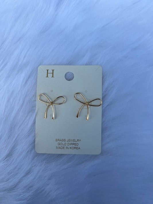 Medium Bow Earrings