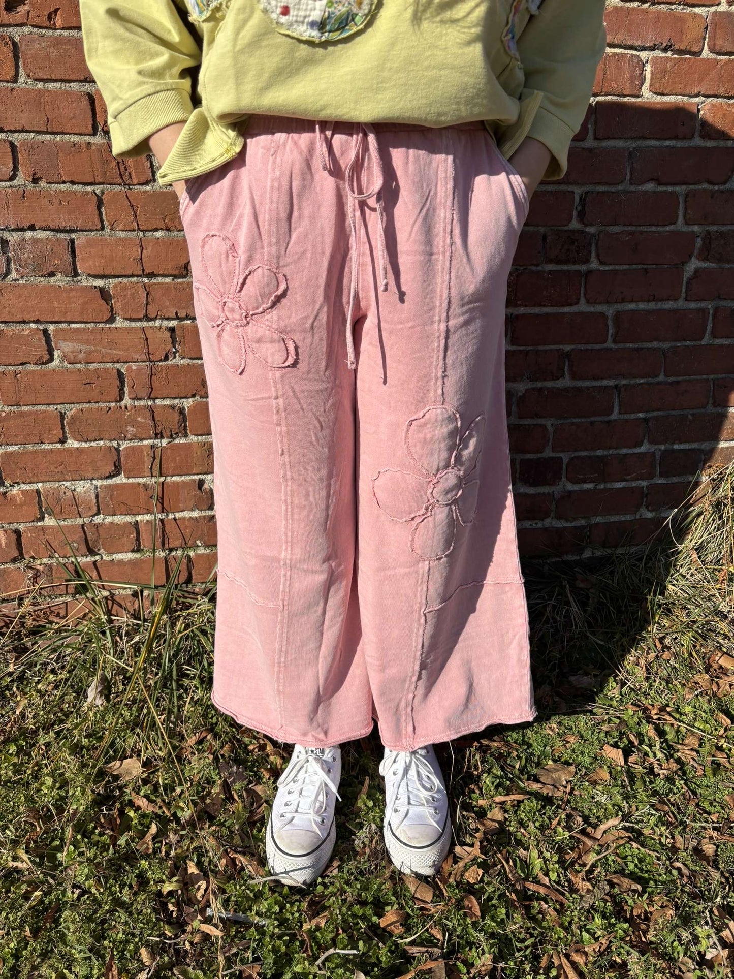 Flower Power Mineral Wash Pants