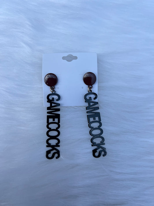 Gamecocks Earrings