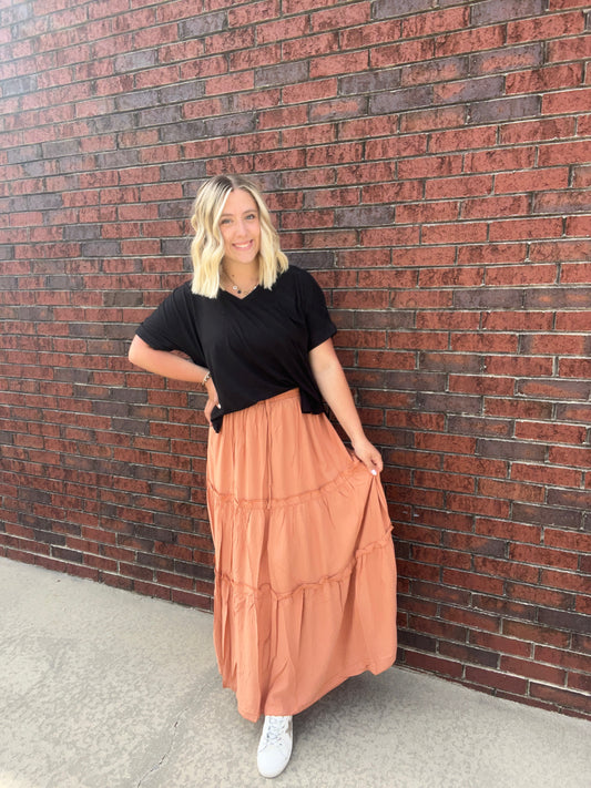 Falling For You Maxi Skirt